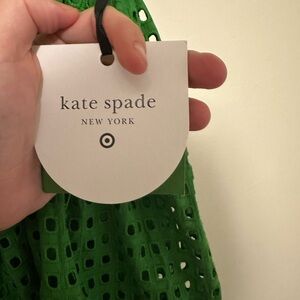 Kate Spade x Target Vibrant Green Eyelet skirt size XXL